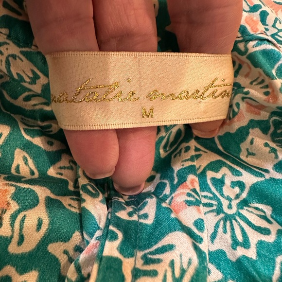 NEW NATALIE MARTIN Fiore Silk Maxi Dress - Amalfi Sea - Picture 12 of 16